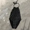 Sexig bikini kvinnor full diamanter märke tvådelar designer baddräkter kristall badkläder strand lyx baddräkter