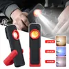 Update Car Detailing Tools USB Flashlight Inspection Light Paint Finish Lamp Scan Swirl Magnetic Grip Auto Repair Working Lights