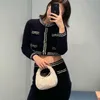 Women's Knits & Tees designer brand Miu style wool short cardigan jacket with contrasting knitted top for women+hip wrap skirt fashion set spring X6HB