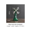 Modèle de ventilateur électrique rétro américain, décoration de meuble TV de bureau, design d'intérieur, artisanat, magasin de vêtements, accessoires d'affichage de fenêtre, cadeaux 240314