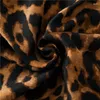 Halsdukar Spring Autumn Leopard Print Cotton Linen Scarf Woman Elegant Fashion Shalched Shawl Female Vintagetourist Beach Handduk