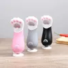 Bar Tools Pink Bottle Opener Cute Bar Tools Key Ring Chain Magnet Gift Supplies Portable Stainless Steel Cat Paw Beer Bottle Opener 240322