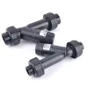 Anslutningar 1 st YTYPE Kontrollventil Vinkelstol Kontrollventil PVC Pipe NonReturn Valve Garden Irrigation Aquarium Tank Industrial Water Fiting