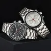 Luxury Watch Fashion Men and Women Watchs Superpower Watchs äkta läderband Stålarmband Multifunktion med Box Beauty