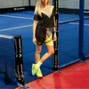 Tennis Padel Kit Femme Personnalisé T-shirt et Short de Sport de très Haute Qualité Fabriqué en Italie Sportswear Impression par Sublimation Polyester