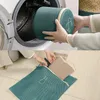 Bolsas de lavandería Accesorios de lavado plegables Canasta sucia para la máquina de lavar Máquina de viaje Organizador de ropa Neta Bolsa
