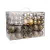 Feestdecoratie Kerstballen 100 stks/doos Met Ophanggat Vakantie Voor Halloween Thanksgiving Day Decor