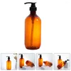 Dispensador de sabão líquido 2 peças, loção, garrafa de mão, shampoo, uso doméstico, recipiente para animais de estimação