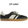 Designer schoenen Casual heren dames sambaba sneakers Beige Bruin zwart wit Groen Gum Grijs Oranje heren trainers sport sneakers platform Tennisschoenen maat 5-11