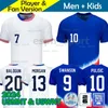 24 25 PULISIC MCKENNIE Maillot de football ERTZ ALTIDORE PRESS WOOD MORGAN LLOYD 2024 2025 Maillot de football américain États-Unis Camisetas USA USMNT PLAYER Men Kit