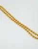 Echte 18k Gold Filled ketting voor vrouwen O Chain 58CM ketting hanger fijne sieraden Gold Filled Box niet inbegrepen