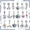 925 argent nouveau charme à la mode pendentif guitare classique adapté aux bracelets, colliers, bijoux de bricolage pour femmes accessoires de mode livraison gratuite