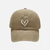 Ball Caps 2024 Fashion Outdoor Sport Baseball For Men Women Love Heart Embroidery Snapback Cap Washed Cotton Dad Hat