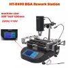 Honton HT-R490 Hot Air 3 Zones BGA omarbetningsstation Chip BGA Reballing Machine med pekskärm 220V 110V