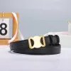 Love Luxury Designer Belt for Women Genuine Leather Cowhide Largura de 3cm Men Designers Belts Bronze Buckle Silver Womens Womens Cintura