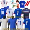 3xl 4xl 23 24 Frances Club Soccer Jersey Benzema Mbappe French Jersey 2024 World Cup Maillot de Foot Kids Kit Men Football Shirts Tops tee skjortor Kort ärm Jersey