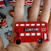 Magneti per il frigo Magnete per il frigorifero del Regno Unito London Bus Big Ben Windsor Oxford Bear UK Collezione di adesivi magnetici per frigorifero Regalo Y240322