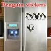 Koelkastmagneten 1 leuke pinguïn keuken koelkast sticker DIY sticker keuken decoratie muursticker Y240322