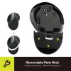 Delux M618G Mouse sem fio vertical recarregável ergonômico 4000 DPI mouse óptico com descanso de palma removível para computador 240314