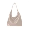 Evening Bags Versatile PU Tote Bag Stylish Large Capacity Handbag For School And Work