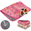 Soft Sleep Mat for Hamster Pet Pee Pad Puppy Kitten Blanket Bed Mat Guinea Pig Plush Mat Bed Small Animal Mat for Rabbit Hamster 240322