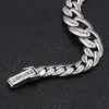 S999 Sterling Silver Retro Thai Armband Luxury Personlighet Sixcharacter Mantra Fashion Jewelry Gift Simple Men 240307