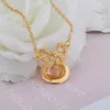 Colar Designer Viviennes Westwoods Luxo Hip Hop Jewlery Alta Qualidade West Gold Rosa Octavie Bow 3D Saturn High Edition