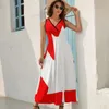 Casual Dresses Canada - Ärmlös klänning Kvinnakväll 2024 Summer Suit for Women