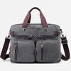 Tas Damestassen Hoge capaciteit Aktetas Handtas Canvas Laptop Vintage Casual Reisschouder Messenger Crossbody