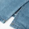 Denim Jassen Voor Vrouwen Herfst Lange Mouw Rits Jassen Jean Jas Ontvangen Taille Slanke Overjas Dames Kleding 240315