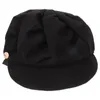 Berretti Cappello ottagonale da donna Cappellini da donna Berretti semplici ed eleganti Cappelli femminili caldi Miss