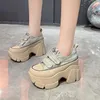 Casual Shoes Platform Women's Sports 2024 Spring Autumn Trend Leisure All-In-One Canvas Single Design