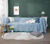 Filtar kastar filt nordisk stil solid varm sängöverdrag på den andningsbara dammtät plysch ding täcker dekorativ soffa