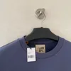 MEN PLUS TEES POLOS Round T-Shirt بالإضافة إلى حجم الرقبة مطرزة ومطبوعة الصيف على الطراز القطبي مع شارع القطن النقي H4X5E