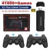 Gamecontroller Joysticks X2 Plus GD10 Pro 4K Game Stick 3D HD Retro Videospielkonsole Wireless Controller TV 50 Emulator für PS1/N64/DC 256G 128G 64GY240322