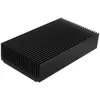 Spoons Aluminum Large Heatsink 4.72 X 2.72 1.06 Inch /120 69 27 Mm Heat Sink Cooling Black Oxide Radiator 22 Fin