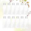 Storage Bottles 12pcs Refillable Empty Lotion Shampoo Travel Containers With Press Cap For Products 18ml