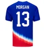 24 25 Pulisic McKennie Football Jersey Ertz Altidore Press Wood Morgan Lloyd 2024 2025 America Football Shirt United States Camisetas USAMNT Player Men Kit