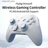 Contrôleurs de jeu Joysticks Flydigi Direwolf sans fil/filaire 2 versions contrôleur de jeu support PC/NINTENDO SWITCH manette de jeu pour téléphone portable Android/iOSY240322