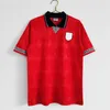 INGHILTERRA Maglia da calcio retrò Maglia da calcio vintage Maglia classica da uomo Home Bianco Away Rosso 1990 2002 82 84 87 90 94 95 96 98 99 01 SHEARER LINEKER GERRARD LAMPARD SCHOLES