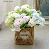Faux Floral Greenery 1PC Silk Carnations Bouquet Christmas Home Decoration Accessories Wedding Decorative Scrapbooking Flowers Artificial Plants Y240322