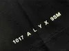 Мужские футболки Новая круглая футболка ALYX 1017 9SM, мужская футболка оверсайз, футболка J240322