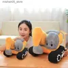 Plush Dolls 26/38CM New Creative Excavator Plush Toy Filling Soft Machine Pillow Doll Kawaii Home Decoration Boys and Childrens Birthday Gift Q240322