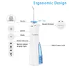 Andra apparater Oral Irrigator USB -laddningsfat Portable Dental Sink 300 ml Vattentank vattentät tandrensare för oral vård H240322