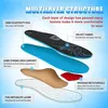PCSsole Arch Support Insoles for Women and MenOrtics Pain Relief Shoe Inserts for Flat FeetPlantar FasciitisHeel Pain 240309