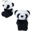 Fridge Magnets Magnetic refrigerant stickers soft plush panda Fridge Festival gifts tourist souvenirs Y240322