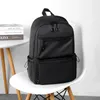 Backpack 2024 14 Inch Polyester Travel Commuting Double Back Leisure Computer Bag Splash-Proof Fashion Trend Students Schoolbag