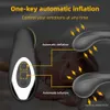 Vibratori gonfiabili Vibratore anale automatico con massaggiatore prostatico autogonfiabile Butt plug gonfiabile per vibratore G-Spot unisex anale 2024