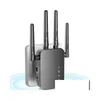 Модернизация маршрутизаторов Беспроводной удлинитель Wi-Fi Усилитель сигнала дальнего действия для дома площадью до 4000 кв. футов и 38 устройств с портом Ethernet Drop Deliv Otorf