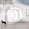Hundkrage Portable Hållbar koppel Bright Lighting 3 meter Automatisk infällbar husdjur Anti Slip Hands för katt